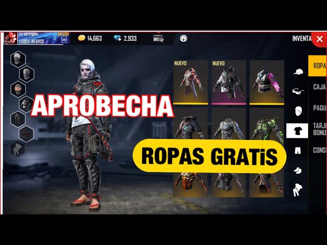 descubre como obtener codigos para conseguir ropa en free fire y elevar tu nivel de juego